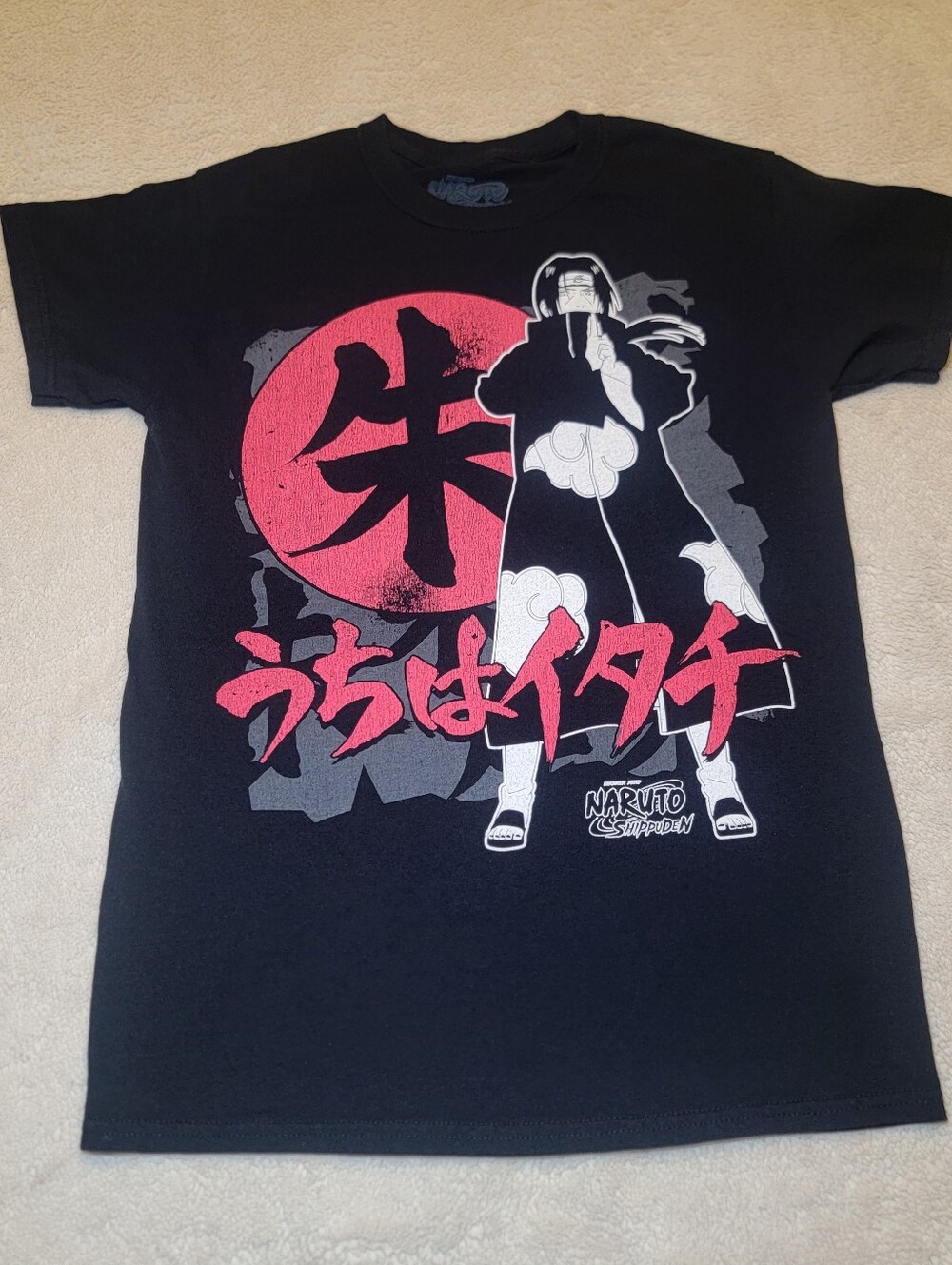 Ripple Junction Naruto Shippuden Itachi Uchiha Graphic T-Shirt - Men's Small